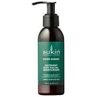SUKIN Super Green Nutrient Rich Facial Moisturiser 125ml